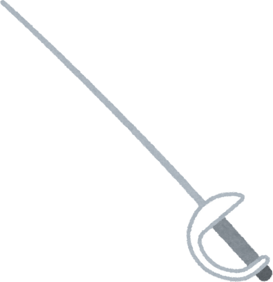 Illustration of a Fencing Sabre